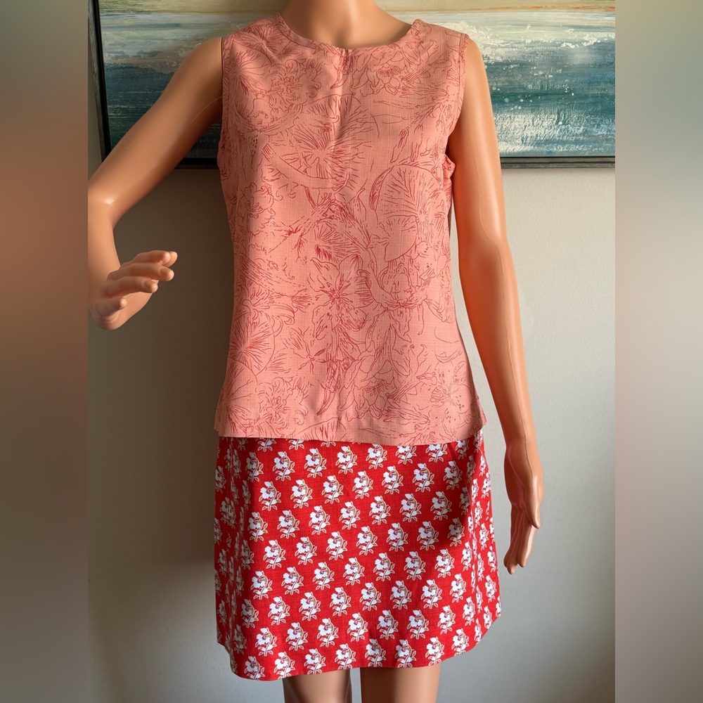Vintage Tommy Bahama Silk Top - Picture 3 of 10